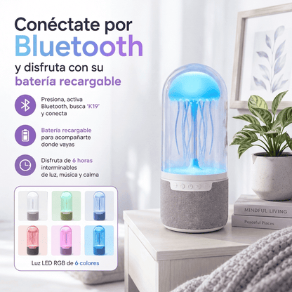 Lámpara Medusa + Parlante Bluetooth